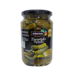 Pepinillos Encurtidos Enteros Pafia 345g